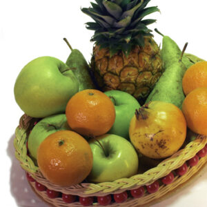 bowl of fruit used for food therapy and pediatric therapy services